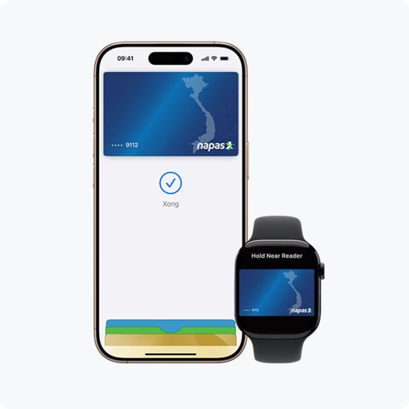 Apple Pay đã hỗ trợ thẻ NAPAS