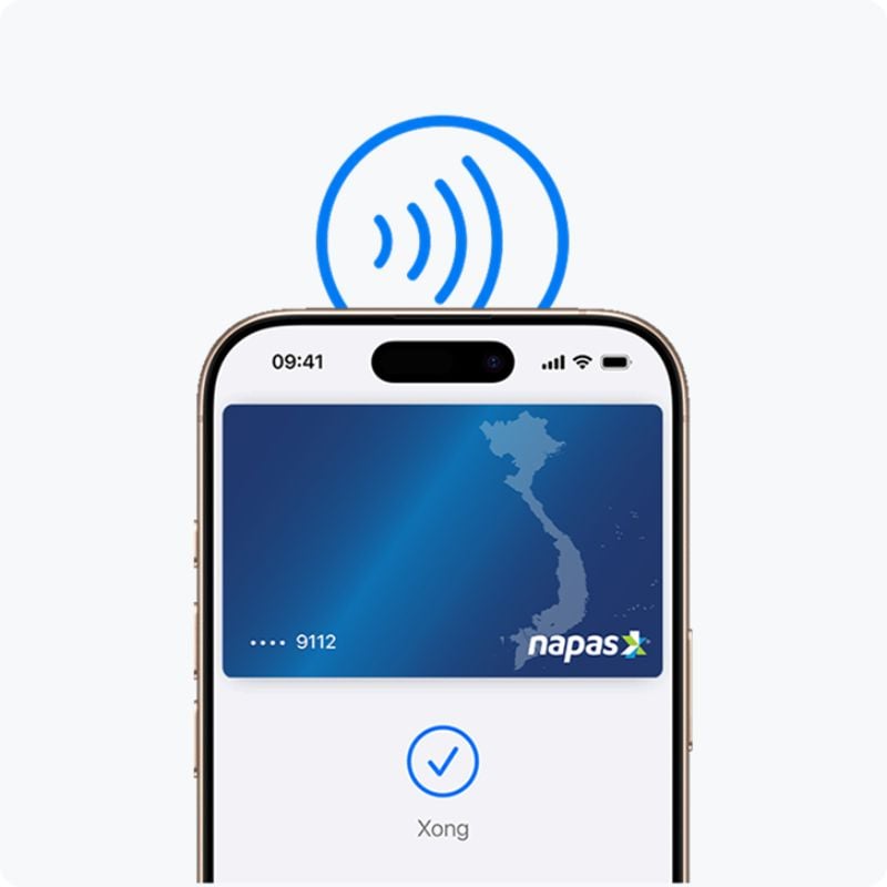 Apple Pay đã hỗ trợ thẻ NAPAS