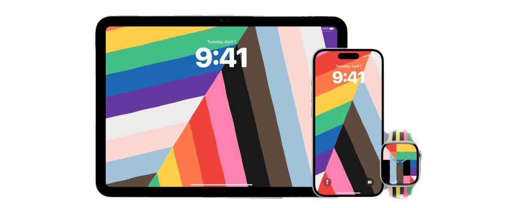 IOS 18.5 cập nhật loại hình nền LGBT+ mới