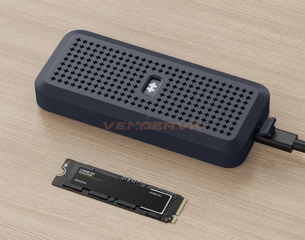 Box ổ cứng SSD của HyperDrive Next USB4 NVMe Enclosure