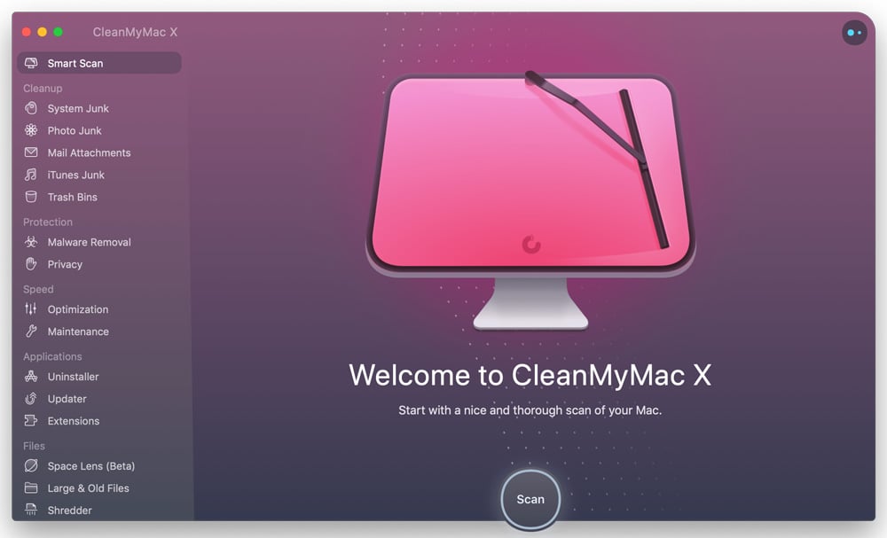 ứng dụng cơ bản nên cài trên MacBook Clean My Mac