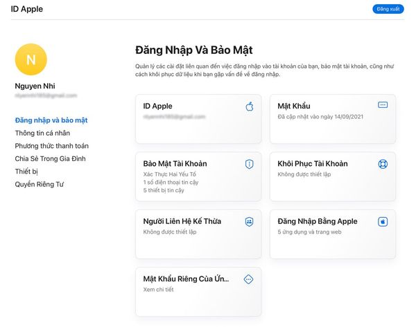Cách thay đổi mật khẩu, đặt lại ID Apple đơn giản