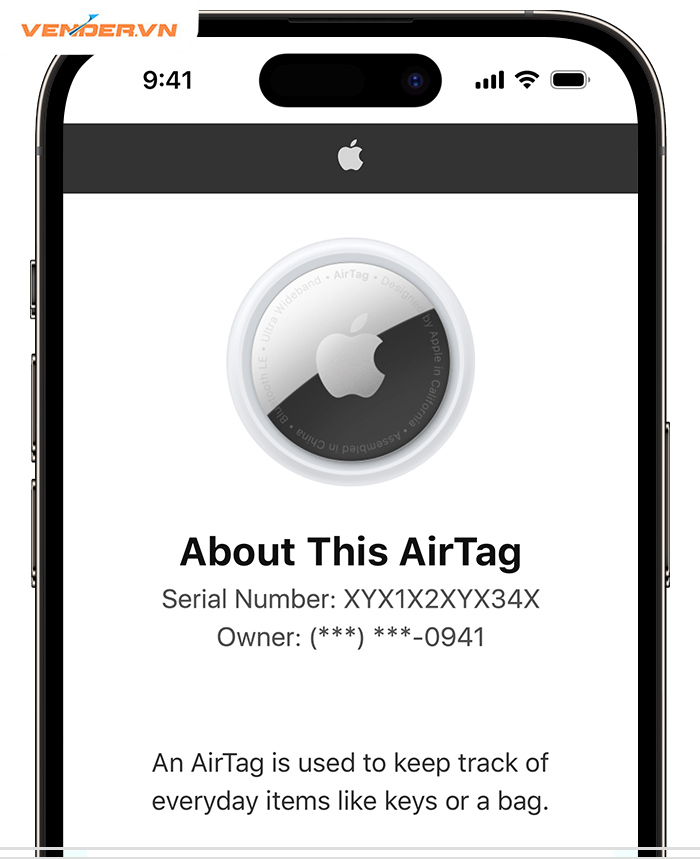 Cách tìm số sêri của AirTag | Cẩm nang cách sử dụng AirTag