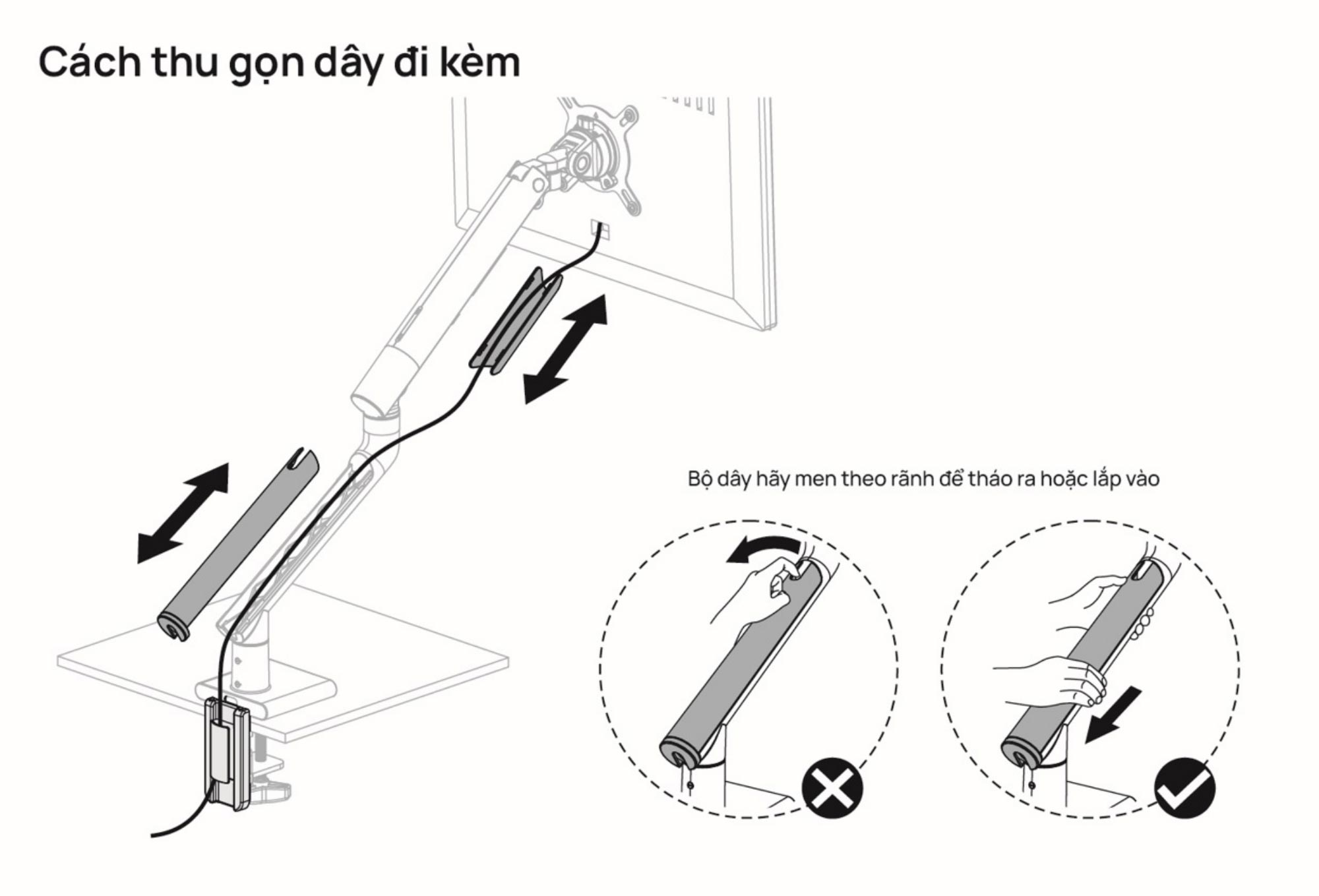 Cách lắp đặt giá treo màn hình Human Motion T7 chi tiết và dễ hiểu