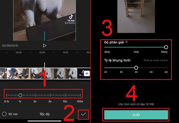 Chỉnh sửa tốc độ nhanh chậm video trên iPhone siêu đẹp