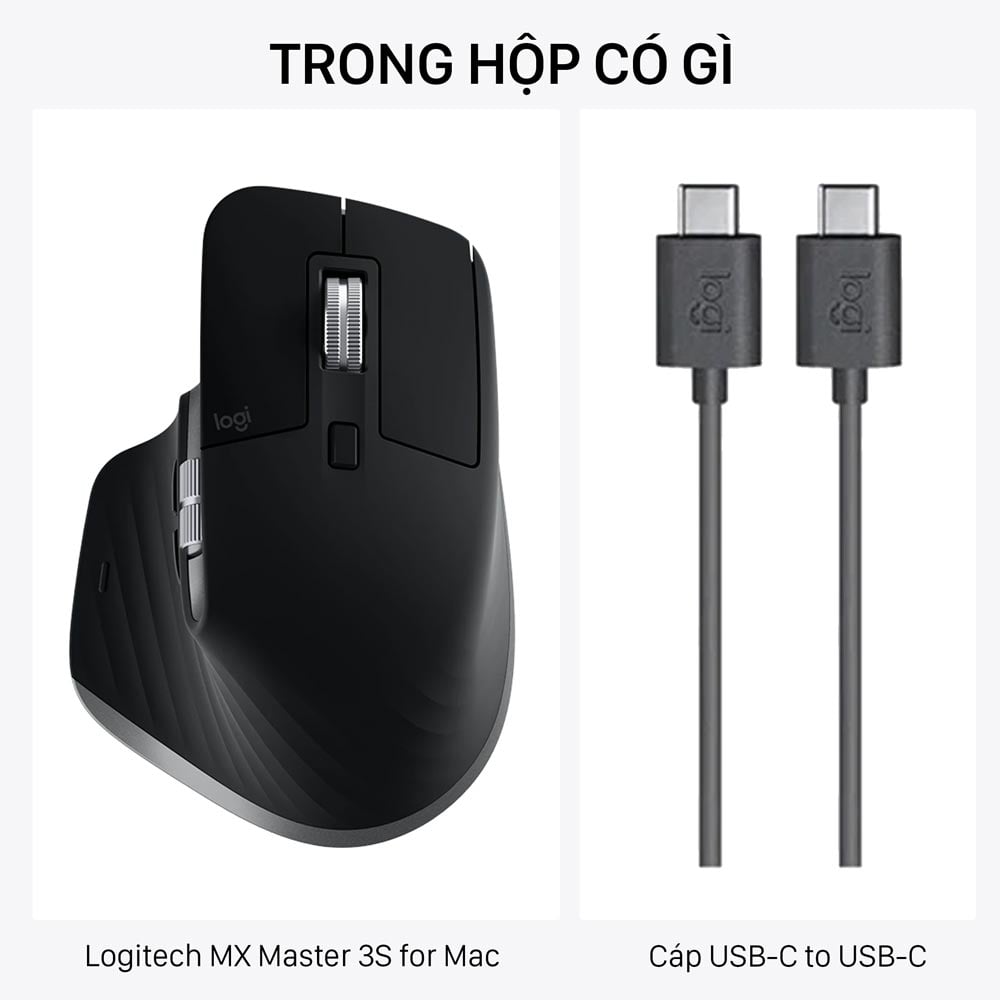 Có gì trong hộp Chuột Logitech MX Master 3S for Mac