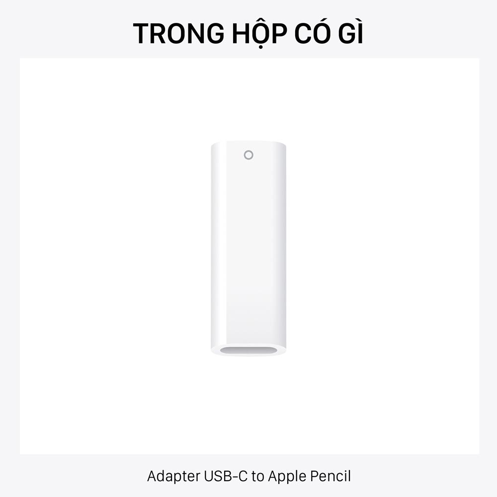 Có gì trong hộp cáp Apple AdapterUSB-C to Apple Pencil