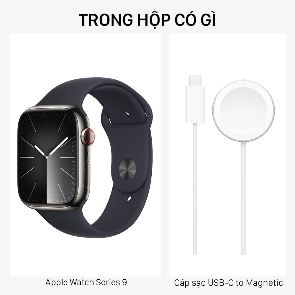 Có gì trong hộp Apple Watch Series 9