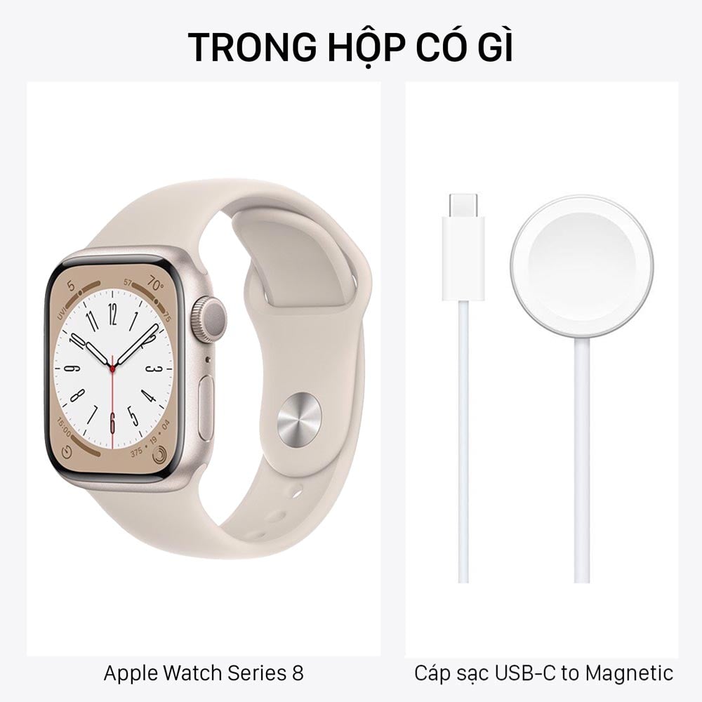 Có gì trong hộp Apple Watch Series 8