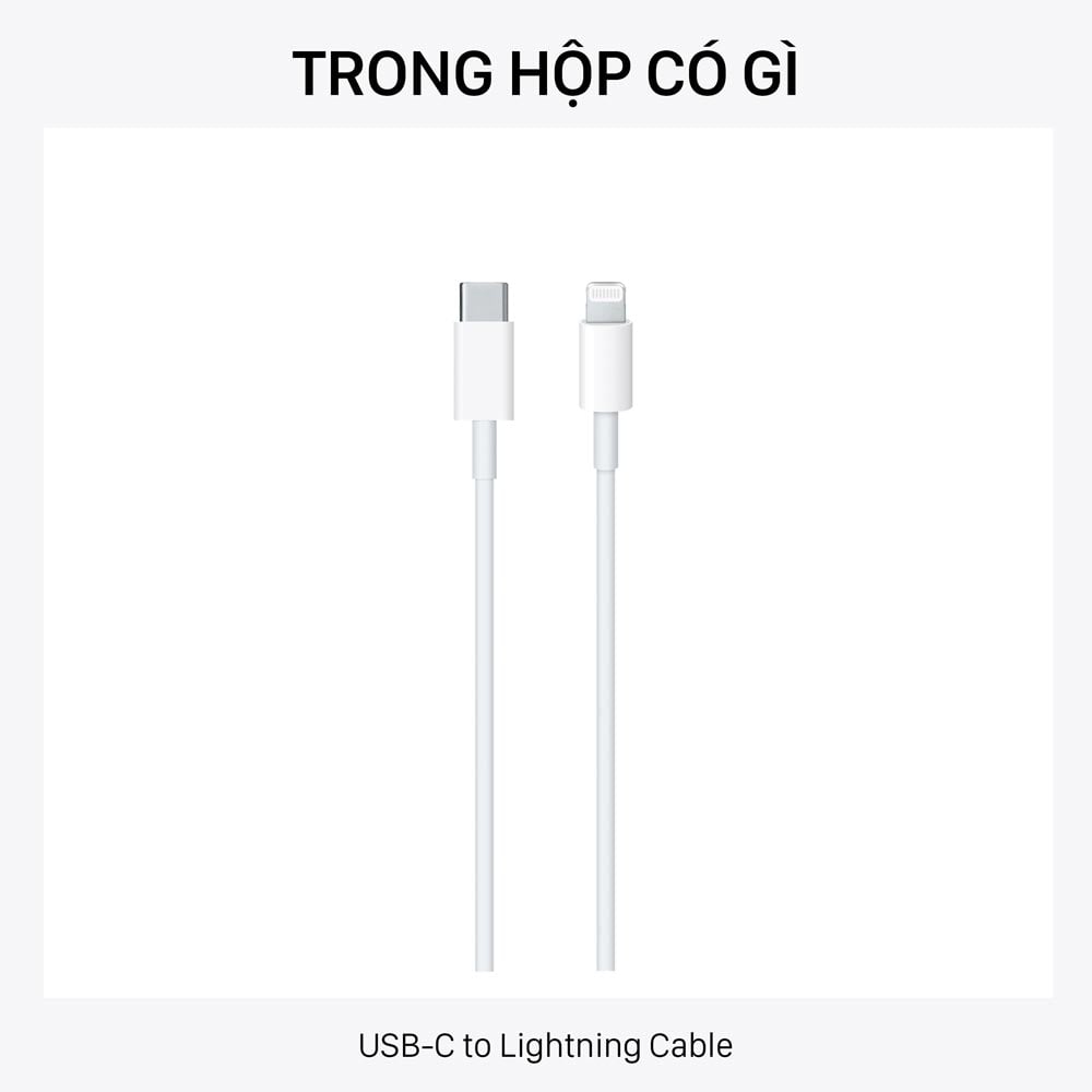 Trong hộp Cáp Apple USB-C to Lightning Cable (2m) có gì