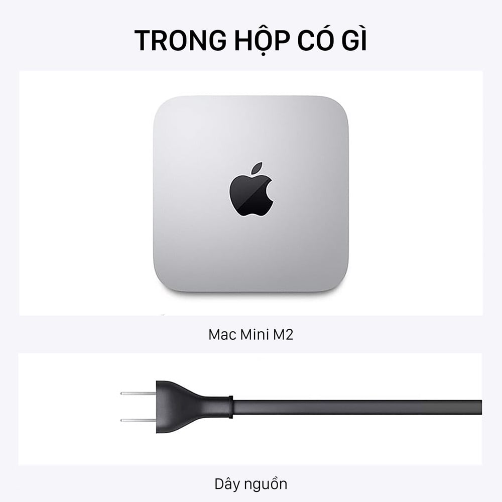 Có gì trong hộp Mac Mini M2 chính hãng Việt Nam