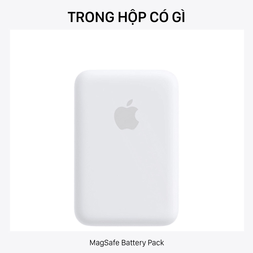 Trong hộp pin dự phòng Apple MagSafe Battery Pack