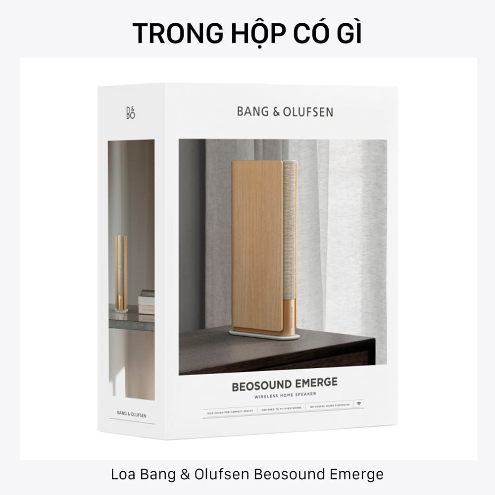 Có gì trong Loa Bang & Olufsen Beosound Emerge