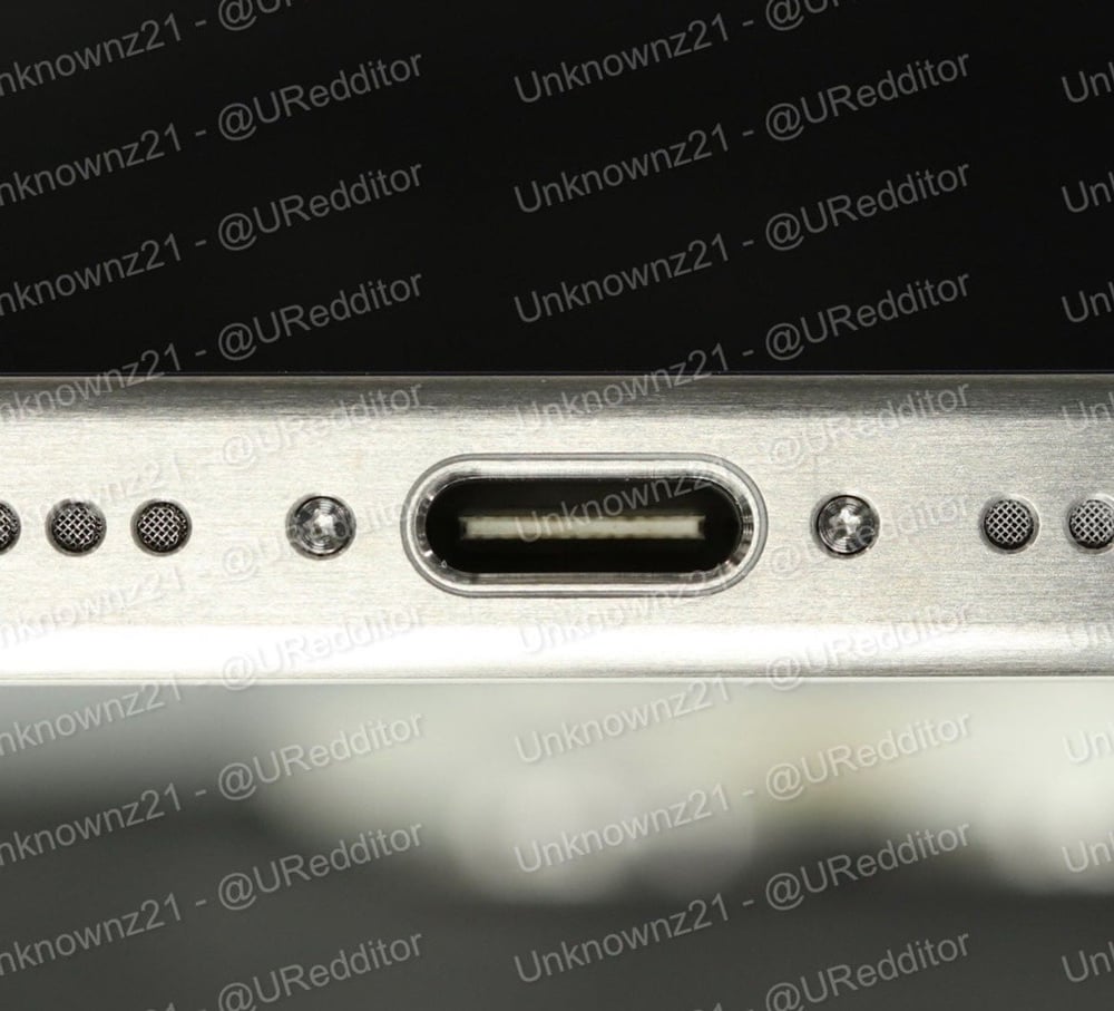 Đây là iPhone 15 Pro với viền mỏng hơn, cổng USB-C, cong hơn,…