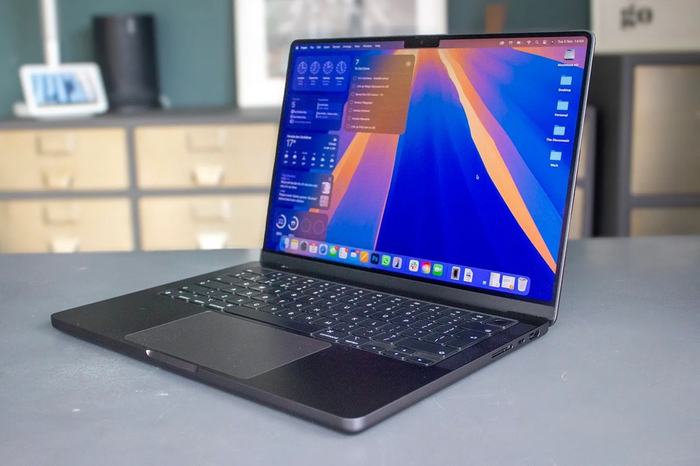 Thiết kế sang trọng tinh trên dòng laptop Apple cao cấp MacBook Pro M4