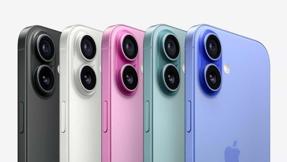 Bảng màu sắc của điện thoại Apple iPhone