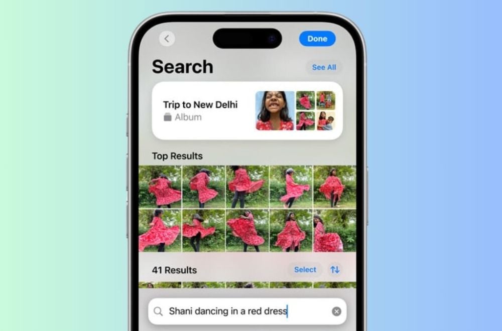 Ứng dụng ảnh trở nên thông minh hơn với tính năng AI của Apple