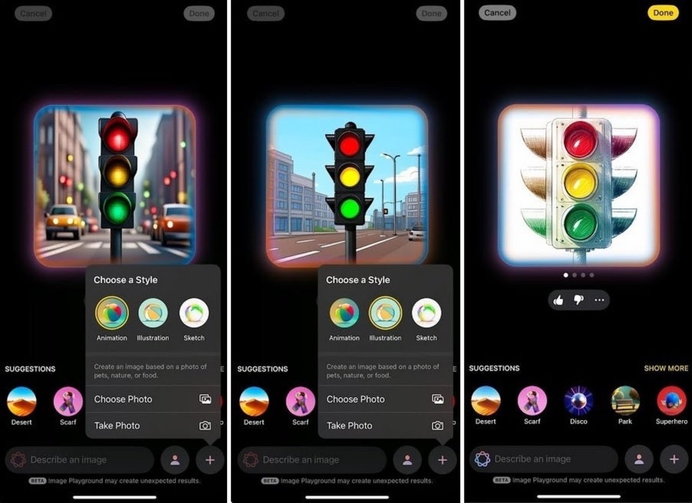 iOS 18.4 nâng cấp Image Playground