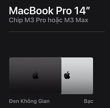 Giá bán và các cấu hình MacBook Pro 14