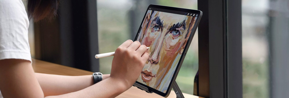 Giá đỡ nhôm Satechi Aluminum Stand cho iPad Pro, iPad Air, Tablet Máy tính bảng