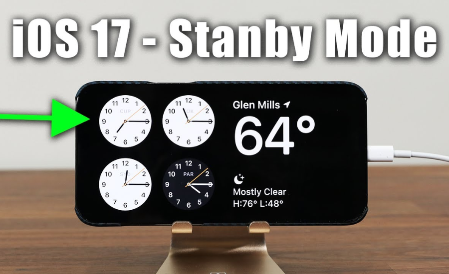 Tính năng StandBy trên iOS 17 là gì? Cách sử dụng và cài đặt