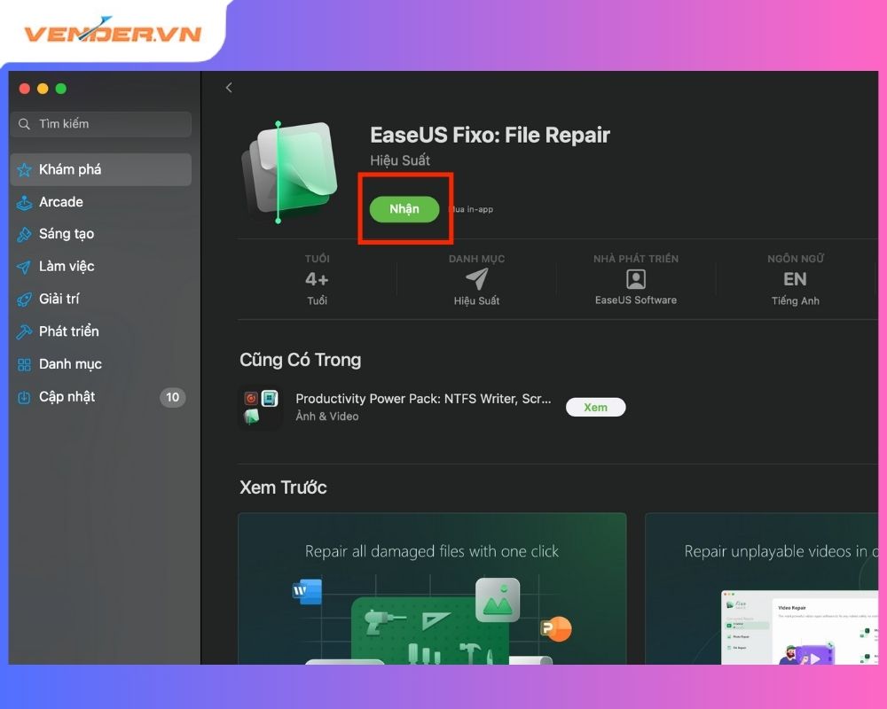 Sử dụng phần mềm chứa ảnh. Bước 2 cách mở ảnh JPG trên MacBook