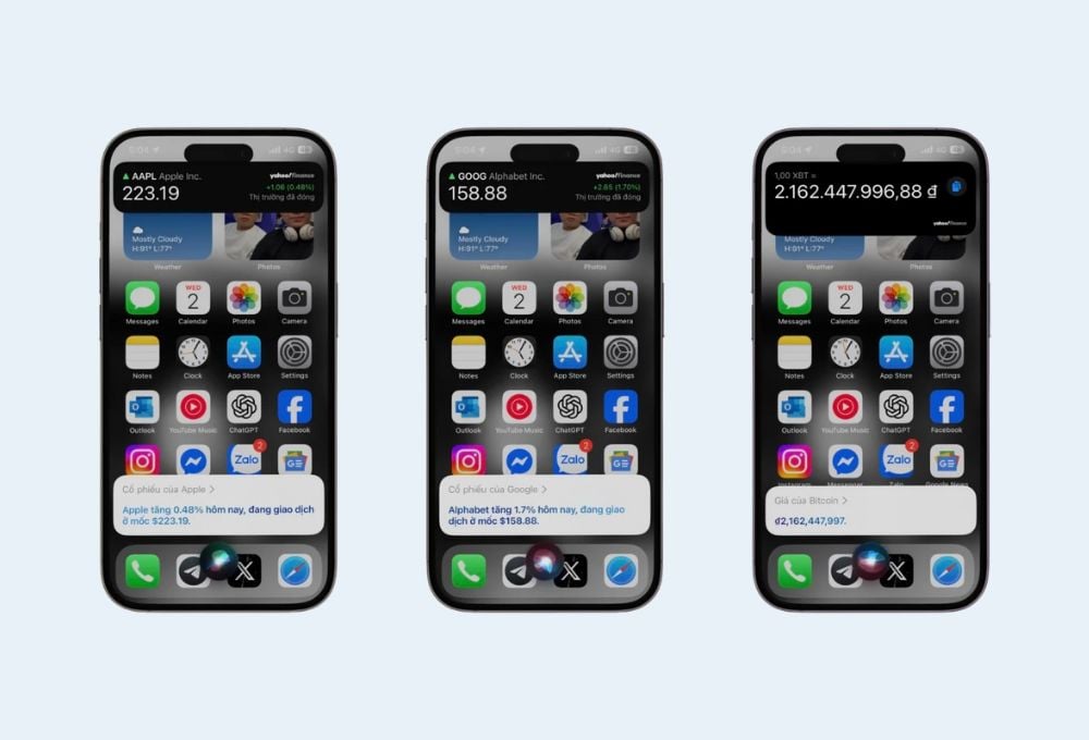 Siri tiếng Việt hỗ trợ tính toán và tra cứu tài chính cực nhanh