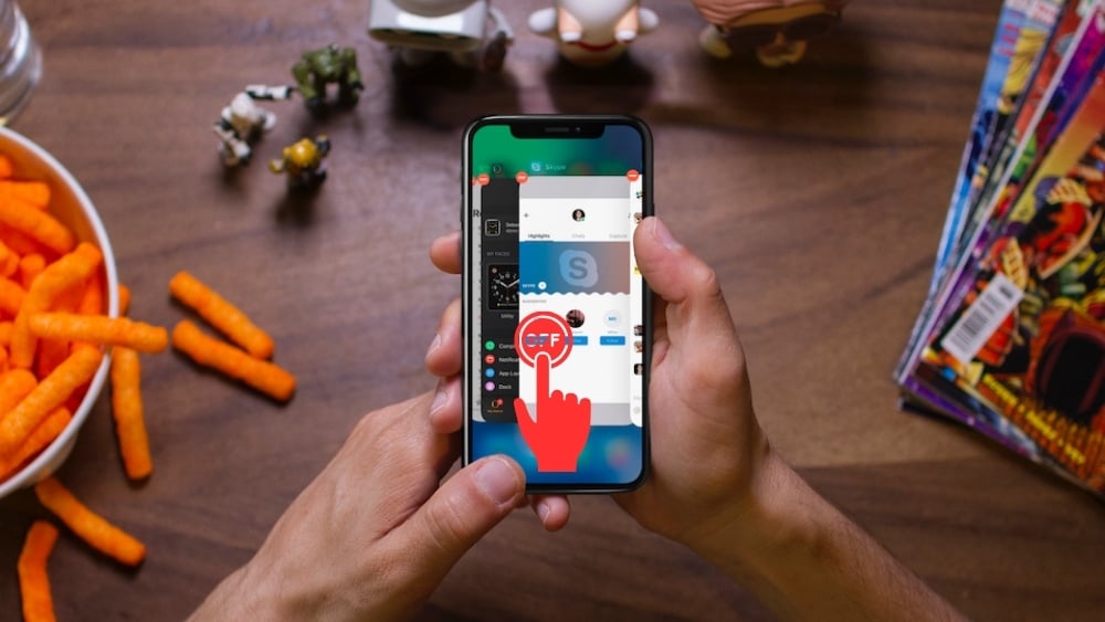 Lưu ý khi tắt ứng dụng chạy ngầm trên iPhone.