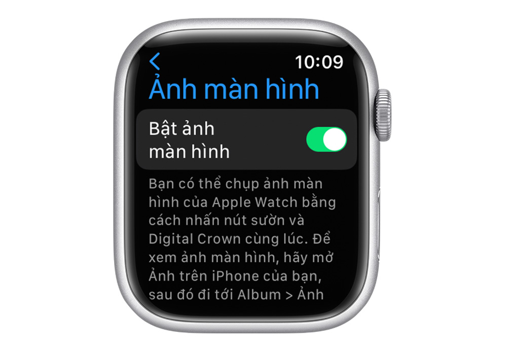 Hướng dẫn cách chụp ảnh màn hình trên Apple Watch