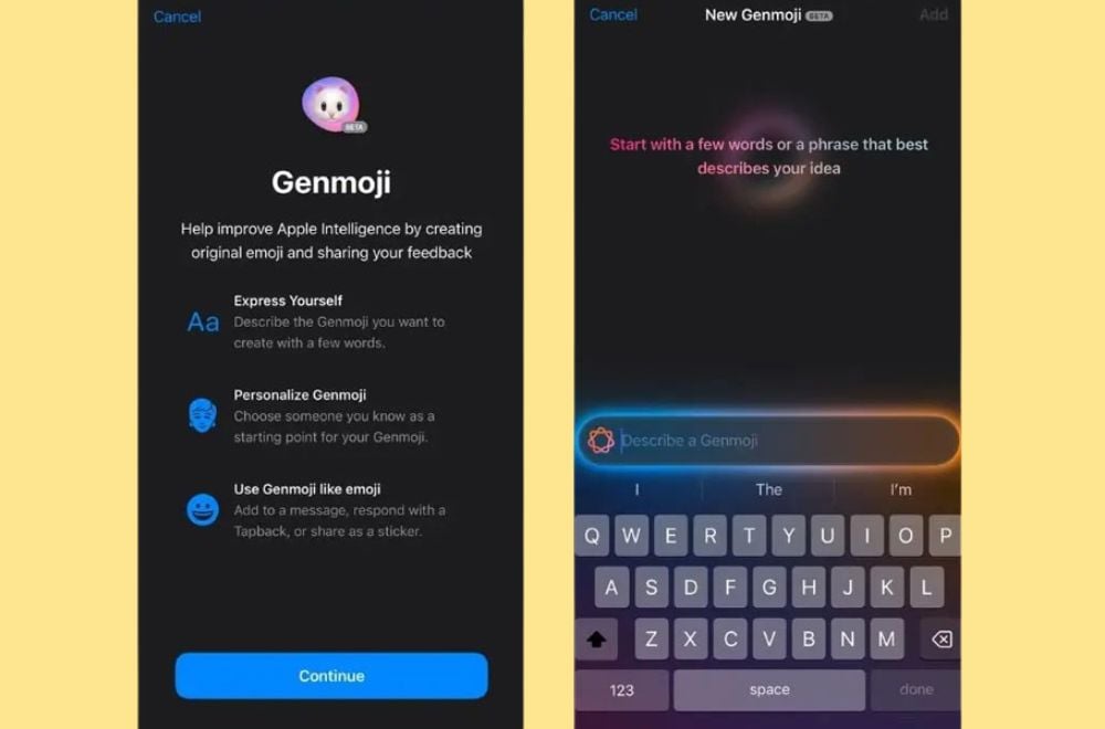 Hướng dẫn cách tạo Genmoji