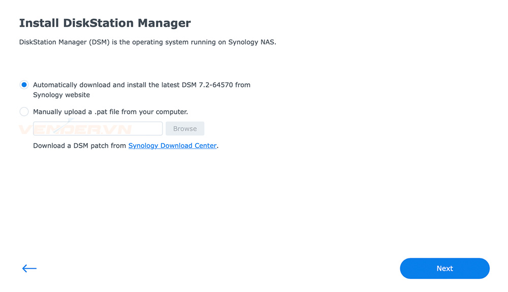 Hướng dẫn chi tiết cách lắp đặt, cài đặt NAS Synology