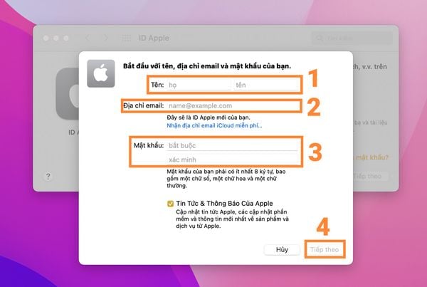 Cách tạo ID Apple không cần thẻ ngân hàng trên iPhone, iPad, MacBook nhanh nhất