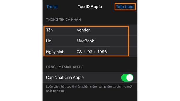 Cách tạo ID Apple không cần thẻ ngân hàng trên iPhone, iPad, MacBook nhanh nhất