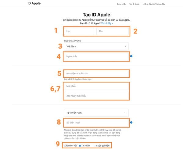 Cách tạo ID Apple không cần thẻ ngân hàng trên iPhone, iPad, MacBook nhanh nhất