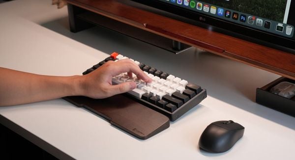 HyperWork ra mắt 2 loại kê tay bàn phím Hybrid mới