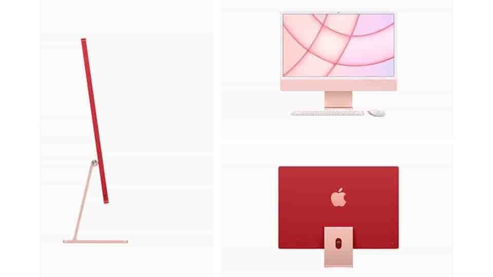 iMac 2021 24-inch 4.5K màu Hồng