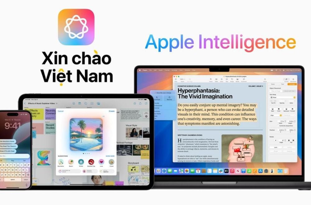 Khi nào Apple Intelligence hỗ trợ tại Việt Nam