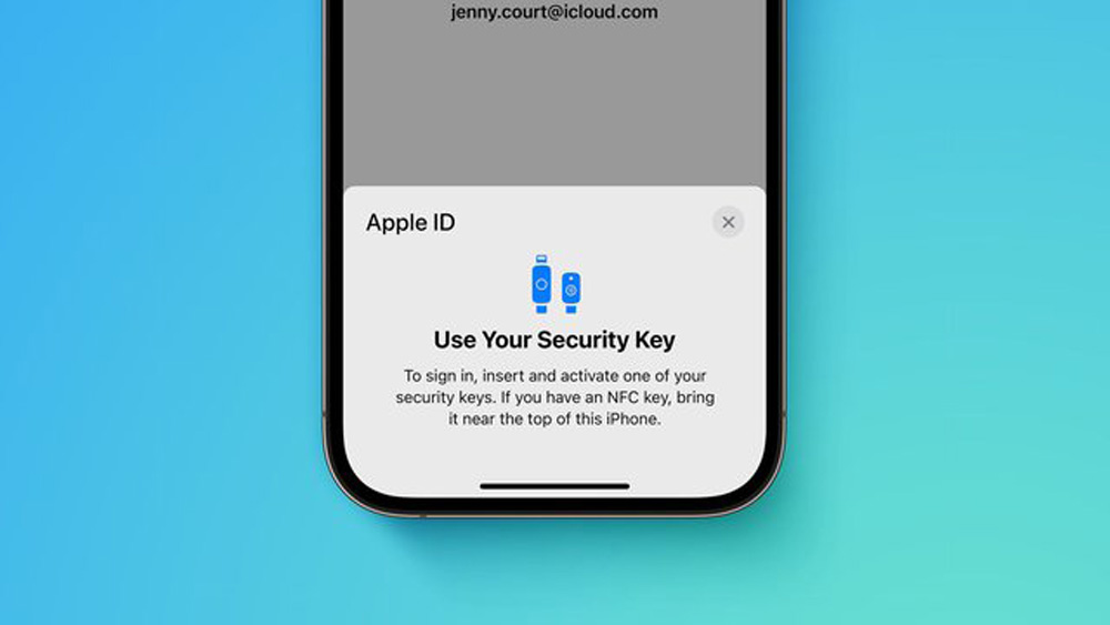 Security Keys iOS 16.3 có gì mới