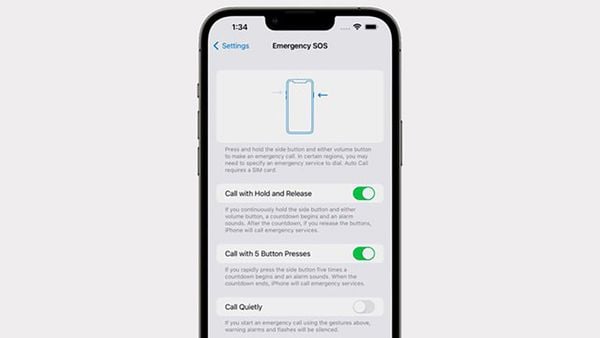 Cuộc gọi khẩn cấp SOS trên iOS 16.3 có gì mới