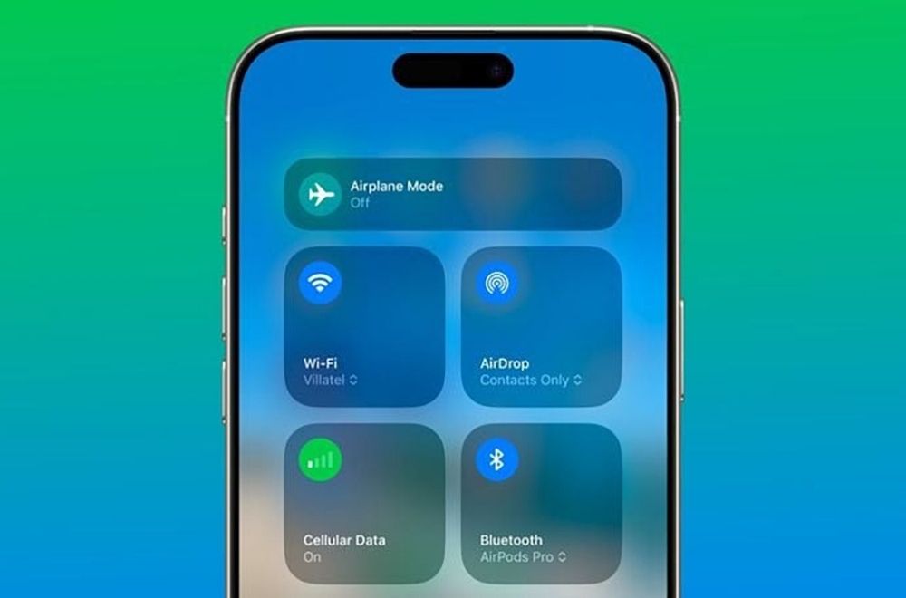 iOS 18.4 Beta cải tiến nút di động
