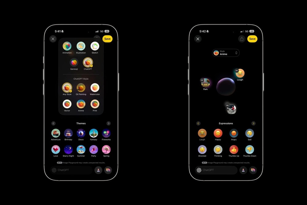 iOS 26 hỗ trợ tạo ảnh bằng AI