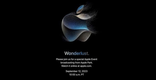 Sự kiện Apple Wonderlust chính thức Apple sẽ ra mắt iPhone 15 vào ngày 12/09