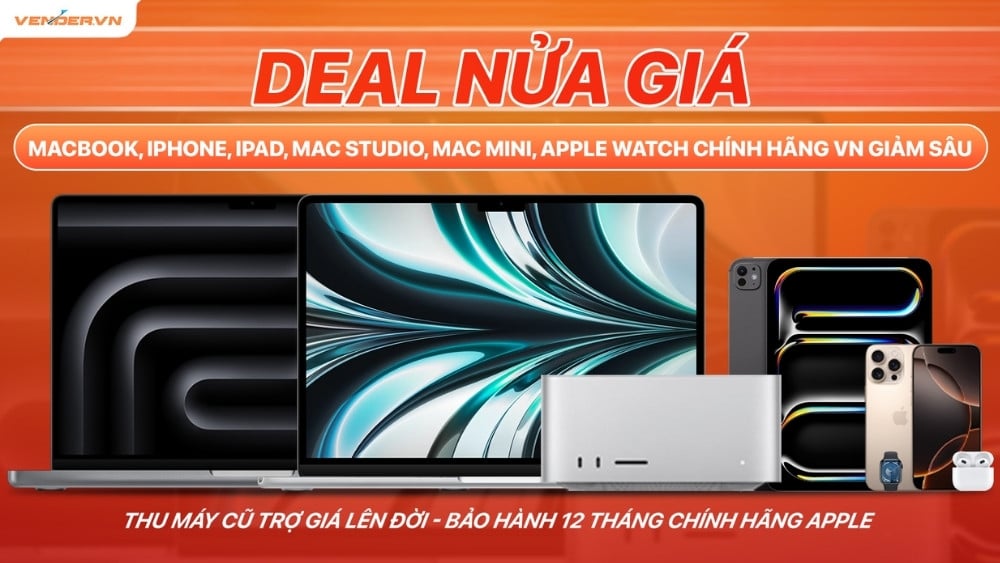 MacBook Air M4 giảm giá trong dịp Black Friday