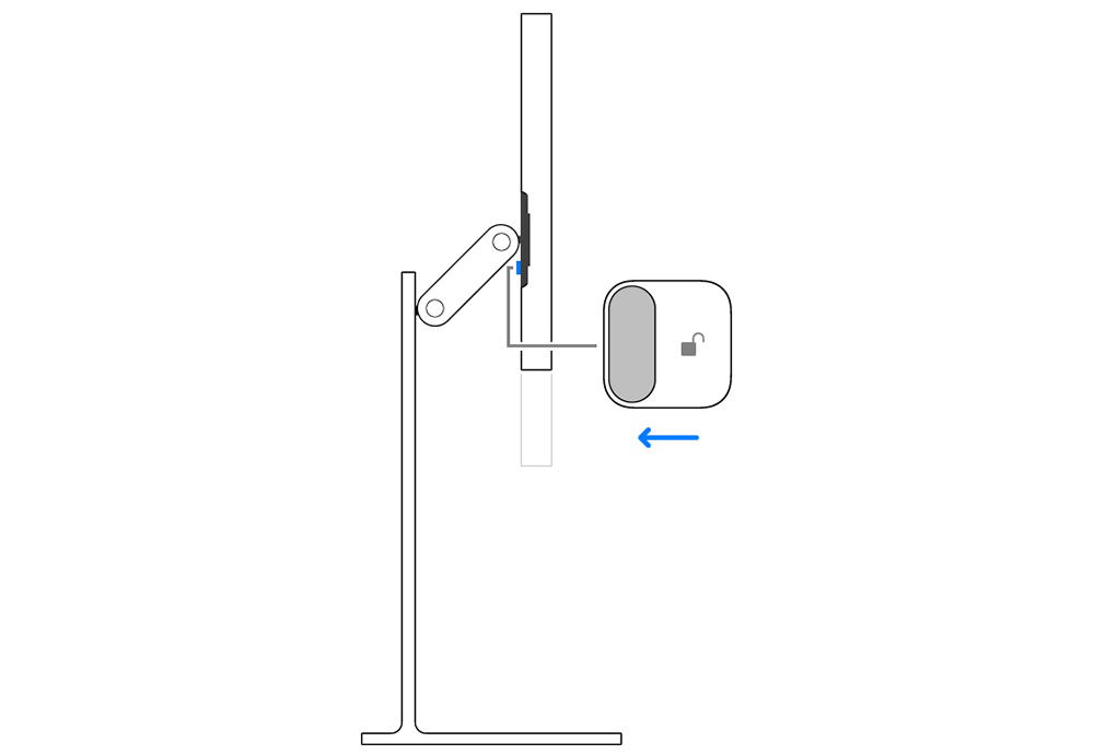 Cách lắp màn hình Apple Pro Display XDR với chân đế Pro Stand hoặc VESA mount