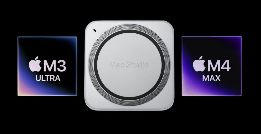Hình ảnh Mac Studio 2025: M4 Max và M3 Ultra