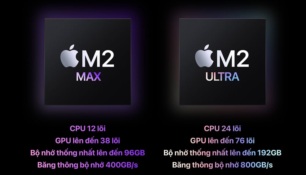 Đánh giá Mac Studio M2 Max M2 Ultra chính hãng Việt Nam