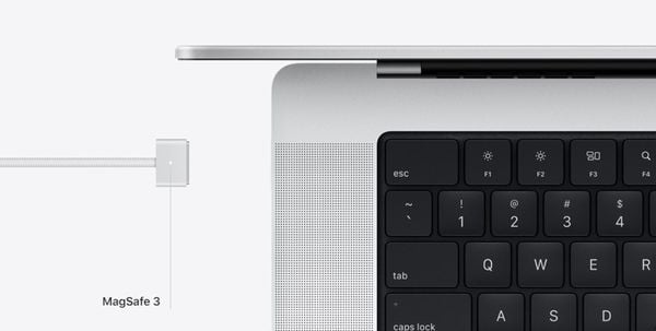 Quái thú MacBook Pro 2021 cùng khả năng sạc nhanh vô cùng ấn tượng, 50% chỉ trong 30 phút