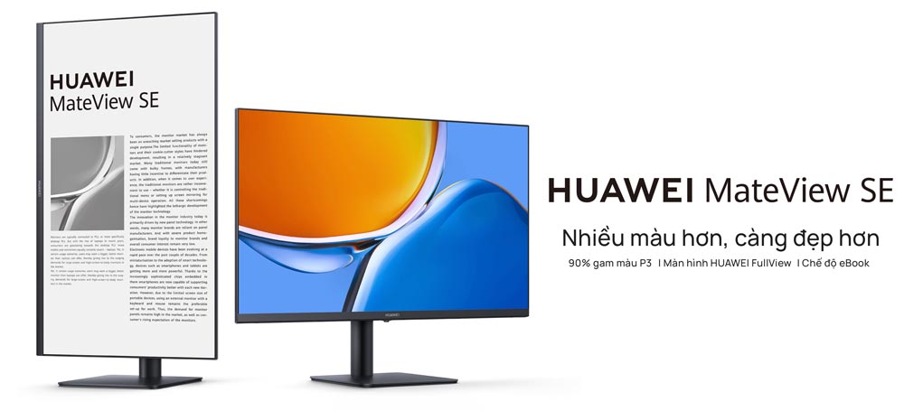 HUAWEI MateView SE: Màn hình giá rẻ đáp ứng nhu cầu người dùng cơ bản