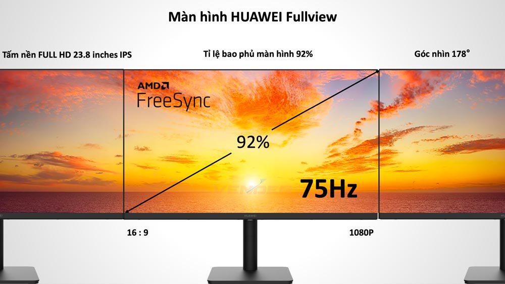 HUAWEI MateView SE: Màn hình giá rẻ đáp ứng nhu cầu người dùng cơ bản