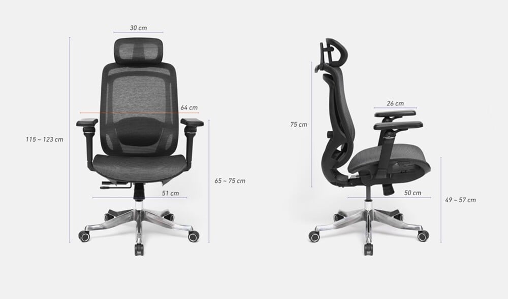 Ghế công thái học HyperWork Airy Pro OC04